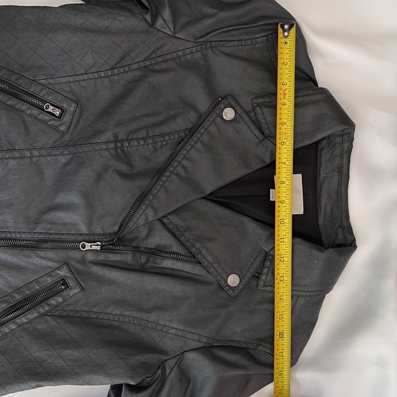 Black Loft biker type jacket. Like new condition. - Picture 11 of 14